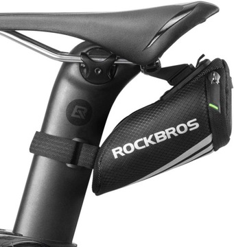 Чехол для седельной сумки RockBros C28BK, седельная сумка для велосипеда, черный
