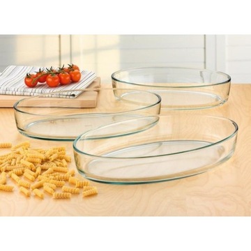 NACZYNIE ŻAROODPORNE OWALNE DUŻE CLASSIC SIMAX 4L