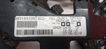 INSTALACE MOTORU CITROEN C4 PICASSO II 2.0 HDI