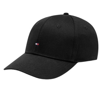 Tommy Hilfiger Czapka z daszkiem Bb Cap AW0AW09807 BDS Czarny