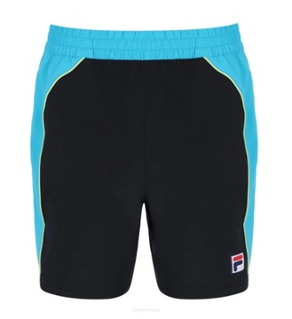 Tenisové šortky Fila Shorts Jack čierno-modré r.XXL