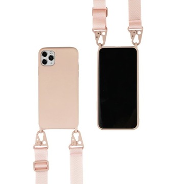 Etui Crossbody XL obudowa + pasek smycz na ramię szyję iPhone 12/13mini