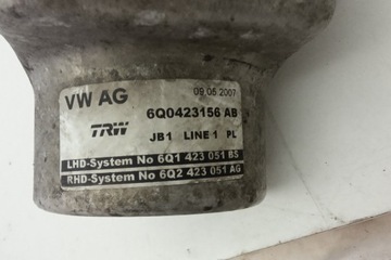 ELEKTRICKÁ ČERPADLO SERVA SKODA ROOMSTER PRAKTIK (5J) 6Q0423156AB 1.4L