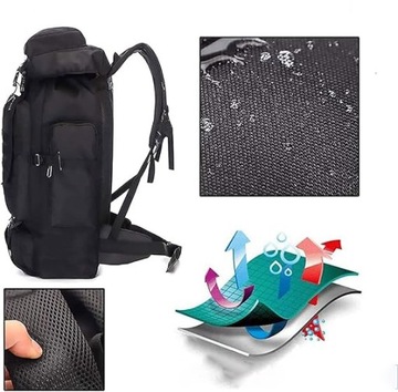 ВОЕННО-ТАТИЧЕСКИЙ ТУРИСТИЧЕСКИЙ РЮКЗАК, РАСШИРЯЕМЫЙ ОБЪЕМОМ 70-100 Л