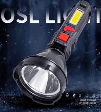 COB Strong Light Фонарик Аккумуляторное освещение