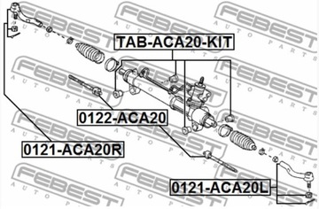 ВТУЛКИ ПОДВЕСКИ КОРОБКИ ТРАНСМИССИИ TOYOTA RAV-4 2000-2005 гг.