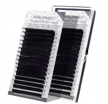 Rzęsy NAGARAKU Premium Mink D 0,05MIX 16 pasków