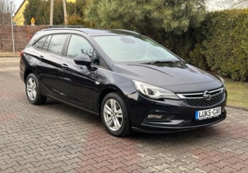 Opel Astra K Sports Tourer 1.4 Turbo 125KM 2019 Opel Astra IntelliLUX NAVI PDC Asystent AGR SERWIS Super Stan Bezwypadkowy, zdjęcie 32