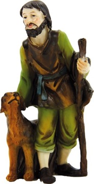 Gospodarz z psem- 10,5cm wys. do fig. o wys. 11cm