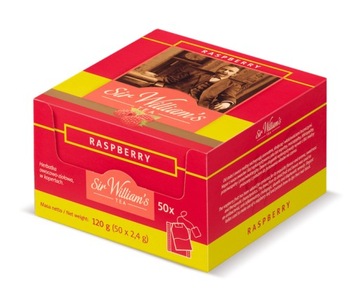NOWA Sir Williams Tea Raspberry 50 herbat