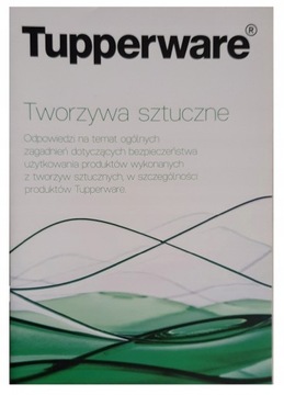 Tupperware Książka Tworzywa sztuczne 14str