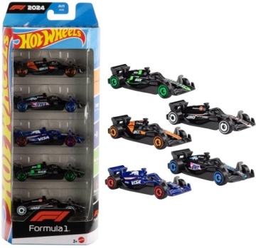 Машинки Hot Wheels набір 5 шт. Formuła 1