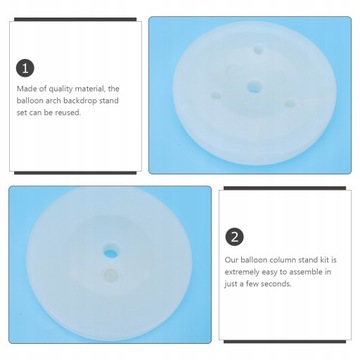3 комплекта подставок для воздушных шаров, настольной колонны с воздушными шарами