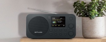 DAB+ FM ЦИФРОВОЕ РАДИО BLUETOOTH БУДИЛЬНИК NFC AUX MUSE M-128 DBT