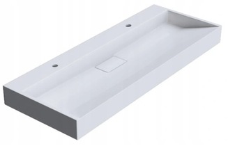 UMYWALKA KONGLOMERAT 120 cm + 2 OTWORY NA BATERIĘ