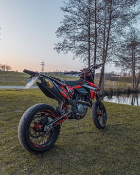 Крепление зажимом + 1 зажим HB Husaberg FE FS FX TE 250 300 390 450 501