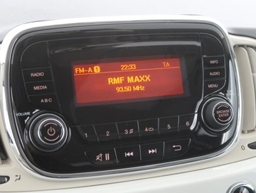 Fiat 500 II Seria 4 1.2 69KM 2017 Fiat 500 1.2, Salon Polska, Klima, zdjęcie 12