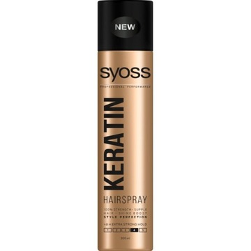 Syoss Keratyna Lakier Niewidoczne Utrwalenie 300ml