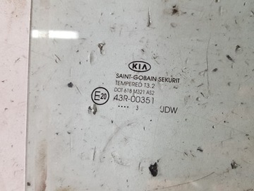 KIA CEED 2 II 13R KOMBI SKLO (OKNO) DVEŘE PRAVÁ ZADNÍ