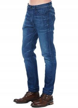 Jack Jones _ Thermo Cool Jeansy Męskie Sklim Klasyczne Anti Fit __ 29/30