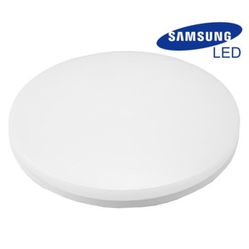 Plafon LED OKRĄGŁY 24W 4000K IP65 SAMSUNG CZUJNIK