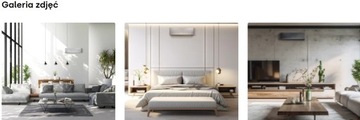 Klimatyzator Gree AIRY Silver, Dark, Champagne 5kW
