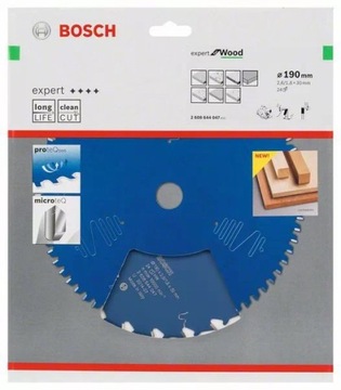 Tarcza pilarska Expert for Wood BOSCH 190mm 24z