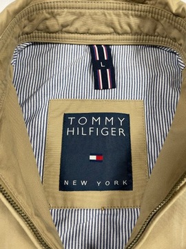 Tommy Hilfiger kurtka bomber unikat logo klasyk L