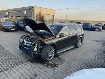 Mercedes GLS X166 Off-Tourer 3.0 350 d 258KM 2017 Mercedes GLS Klasa EU 4Matic Kamery 360 Pneumatyka, zdjęcie 2