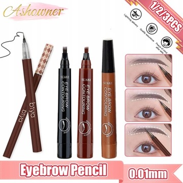 Карандаш для бровей 0,01 мм, ультратонкий жидкий карандаш для бровей
