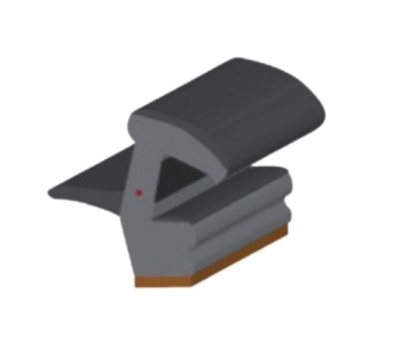 Уплотнитель лобового стекла Suzuki SX-4 06-13