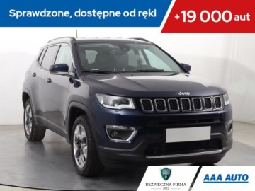 Jeep Compass II SUV 1.4 Multiair 170KM 2017 Jeep Compass 1.4 MultiAir, Salon Polska