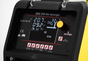 СВАРОЧНЫЙ полуавтомат MIG MAG Alu 200A MAGNUM