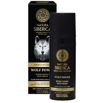 NATURA SIBERICA MEN tonizujący kram do twarzy 50ml Wolf Power