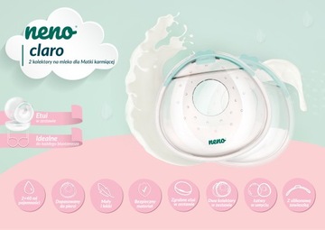 Силиконовый молокосборник A2 NENO CLARO