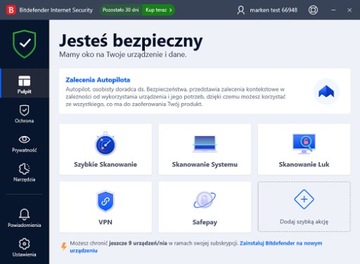 Bitdefender Internet Security 1 STAN /2 LATA