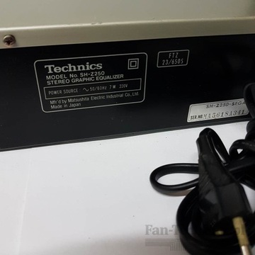 Fan-Technics Эквалайзер Technics SH-Z250 Магазин в Лодзи