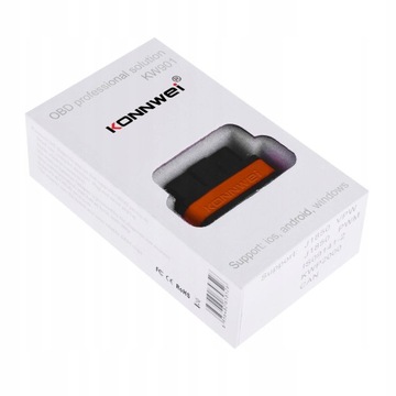 ELM327 OBD2 Konnwei KW901 BT 5.0 интерфейс польский