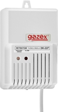 GAZEX czad, tlenek węgla (CO) domowy detektor DK-22.P wyjście przekaźnikowe