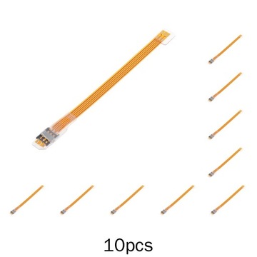 10x Jednoczęściowy adapter przedłużający do