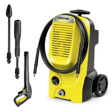 MYJKA CIŚNIENIOWA KARCHER 145 bar 2100W ZESTAW PISTOLET LANCA DYSZA WĄŻ
