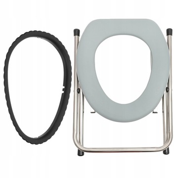 Складной туалетный стул для ванной комнаты