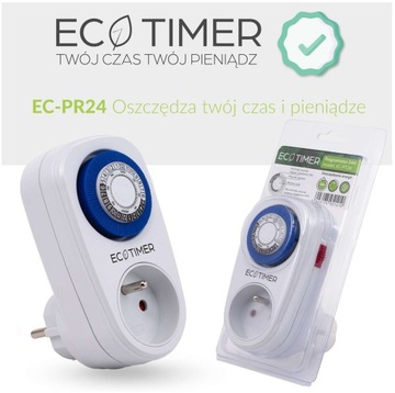 Programator czasowy TIMER WŁĄCZNIK WYŁĄCZNIK PRĄDU