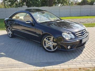 Mercedes CLK W209 Coupe C209 AMG 6.2 V8 (63 AMG) 481KM 2007 Mercedes CLK 63 AMG 6.3 AMG Rarytas Idealny Stan, zdjęcie 36