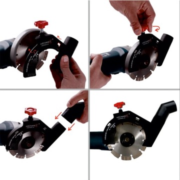 Чехол для болгарки MECHANIC AirDUSTER 125