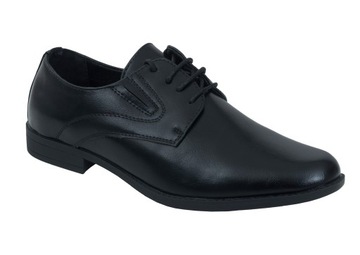 BUTY KOMUNIJNE CZARNE wizytowe CHŁOPIĘCE dziecięce Gwarancja rozmiar 41