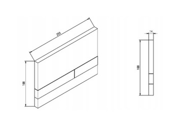 Кнопка для унитаза Werit Jomo SLKplus EXCLUSIVE 2.0 Медь