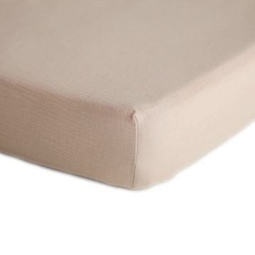 Prześcieradło do Łóżeczka MUSHIE 120x60cm Blush