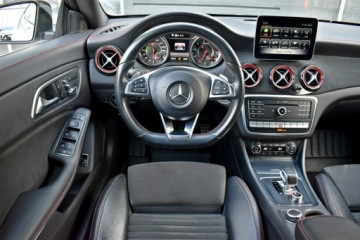 Mercedes CLA C117 Shooting Brake Facelifting AMG 2.0 45 AMG 381KM 2017 Mercedes CLA 45 AMG Bezwypadkowy / Salon Polska /, zdjęcie 12