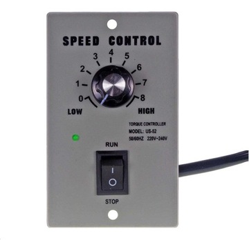 Двигатель с регулятором скорости 2-20 об/мин 230В 15Вт